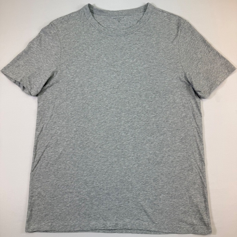 Mott & Bow T-shirt Mens XL Gray Short Sleeve 100% Cotton Crewneck Tee Preppy EUC